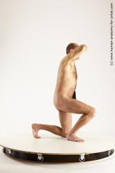 Kneeling reference poses of Peter